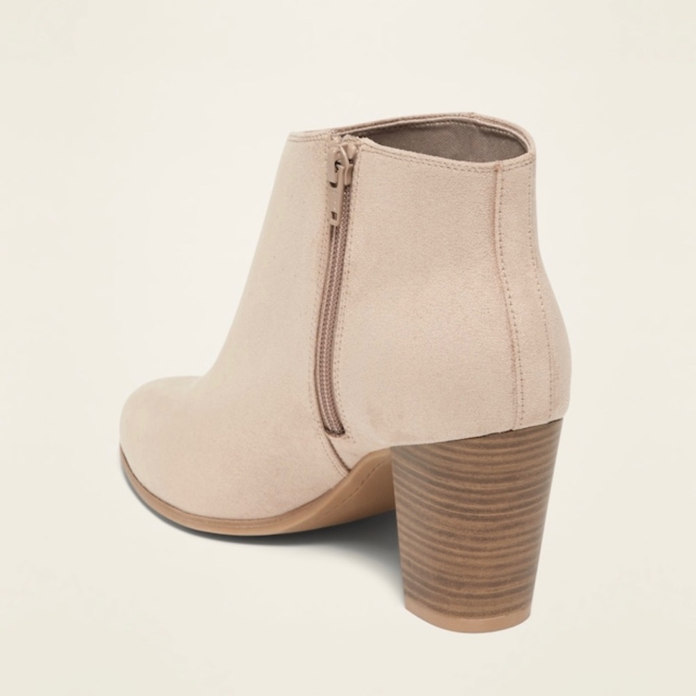 NWOB Faux-Suede High-Heel Booties for Women - Picture 3 of 6